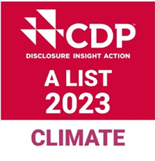 CDP A list logo 2022
