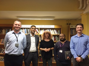 Photo of Sopra Steria staff volunteering at the digital skills surgery